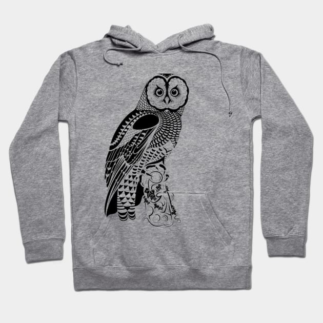 Royal Roots Spotted Owl Logo Hoodie by DJ RunDat